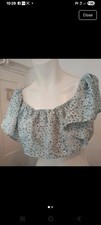 Size 10 Floral Asos Cropped