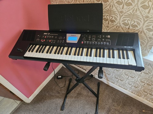 Roland keyboard with - roland, bk-3