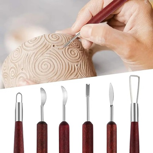 6pcs pottery clay - 6pcs, sculpting
