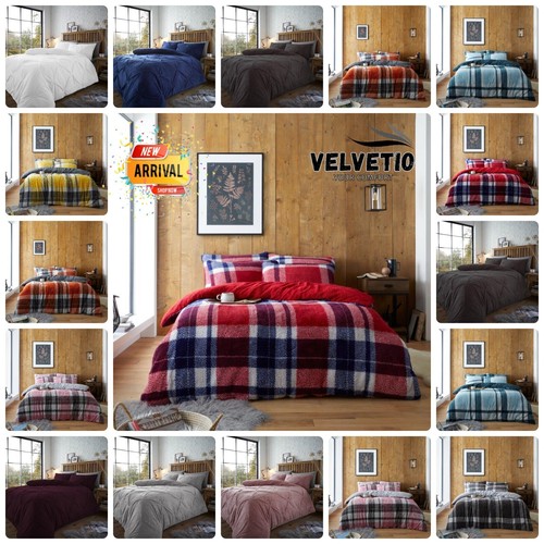 Teddy fleece pintuck duvet - teddy,