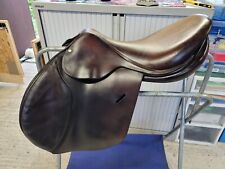 Butet Saumur 18"Close Contact  Saddle,Narrow Fit, Brown. (Ref P194B)