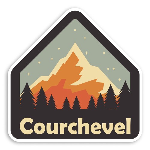 10cm courchevel france - x,