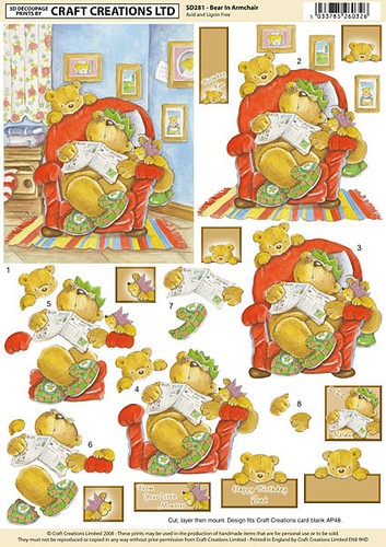 Craft creation decoupage - craft,