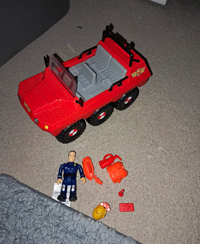 Fireman sam wheel - fireman, 6-wheel