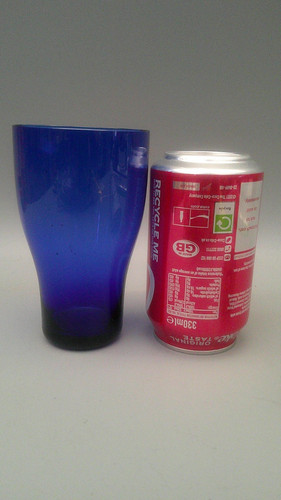 Bristol blue glass - blue,