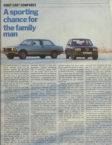 Fiat mirafiori sport - fiat, v