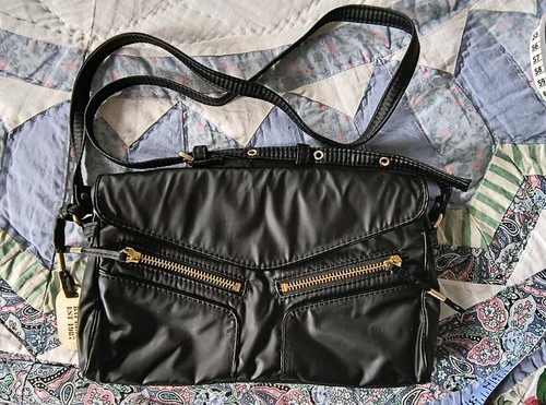Kipling black matte wet - kipling, wet-look