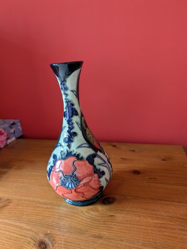 Moorcroft poppy large 5cm - moorcroft,