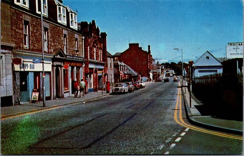 Vintage monifieth high street - high,