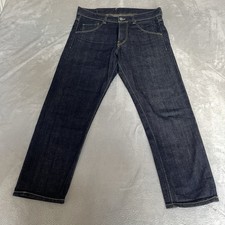 Forge Japanese Selvedge Denim Jeans Men’s Blue Size W32 L26.5 Made in Engand