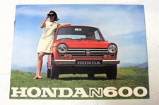HONDA N600 Car Sales Brochure