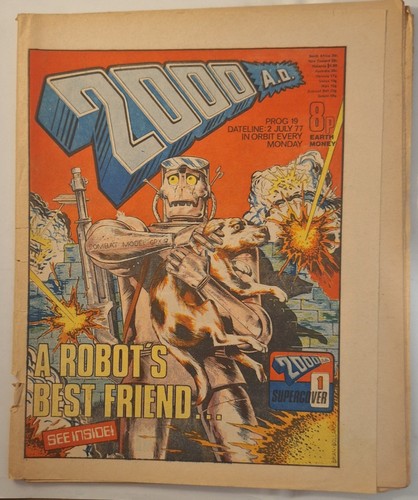 2000ad prog 2nd - 2000ad, 1977