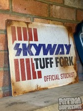 Skyway bmx rusty sign - bmx,