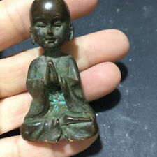 Vintage Chinese bronze buddha blessing statue figure table decoration