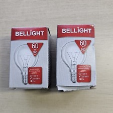 2x Bellight Lamp For Traffic Light Bulb 60W 660lm E14 PS45 230-240V 70mm x 45mm