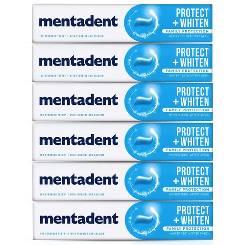 Mentadent protect whiten - +,
