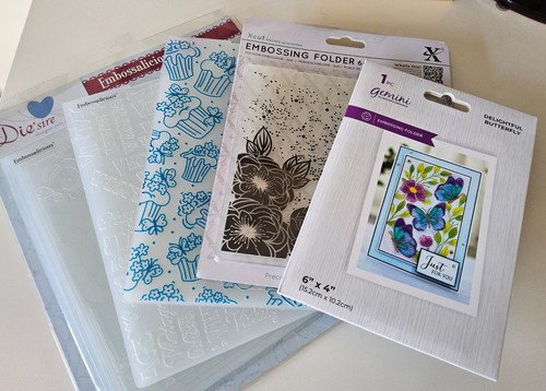Embossing folders bundle - folders,