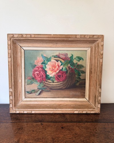 Vintage french oil - vintage, of