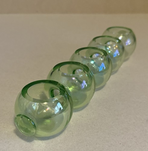 Vintage aged green glass - vintage,