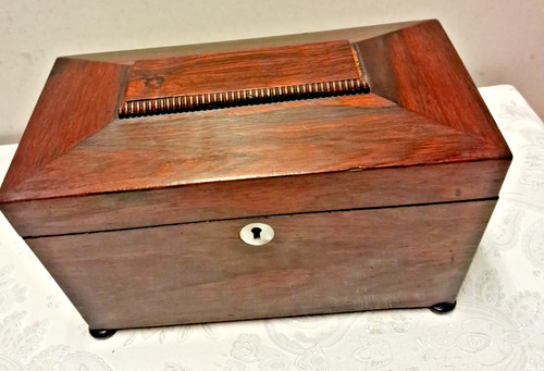 Antique rosewood tea - antique,