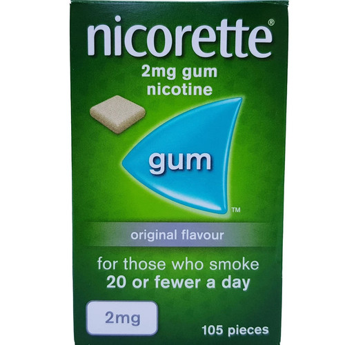 Nicorette 2mg gum 105 piece - nicorette,