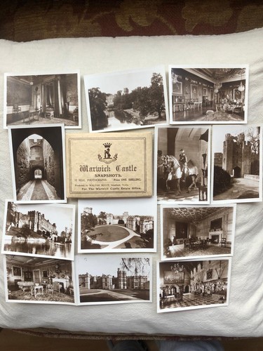 Vintage warwick castle - warwick,
