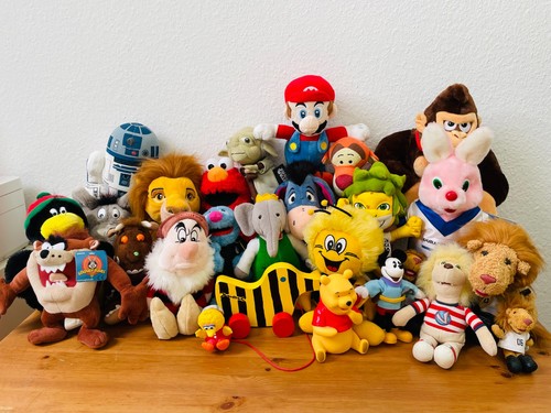 Plush fabric animal - plush, selection