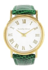 BUECHE GIROD 9CT GOLD SWISS WATCH