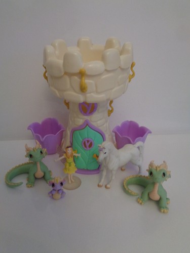 Fairy garden dragons tower - fairy,