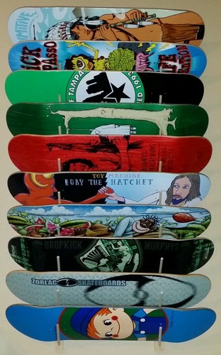Skateboard display rack - skateboard,