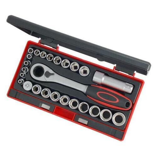 25pc through ratchet socket - go,