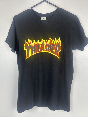Thrasher skateboarding tee - thrasher,