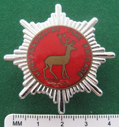 Hertfordshire fire brigade cap - fire,