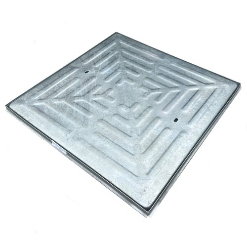 Driveway manhole cover - driveway, frame