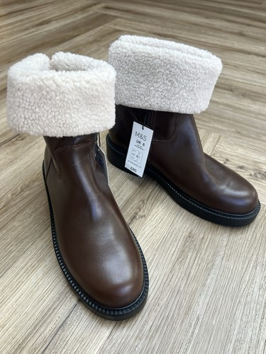 Ladies brown borg - borg, sherpa