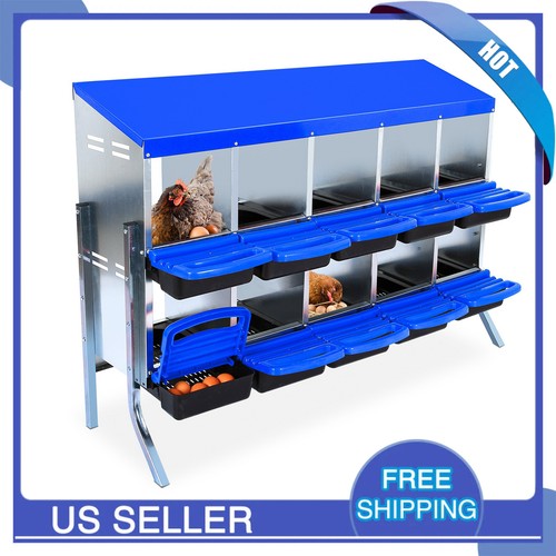 Chicken nesting box - nesting, 10
