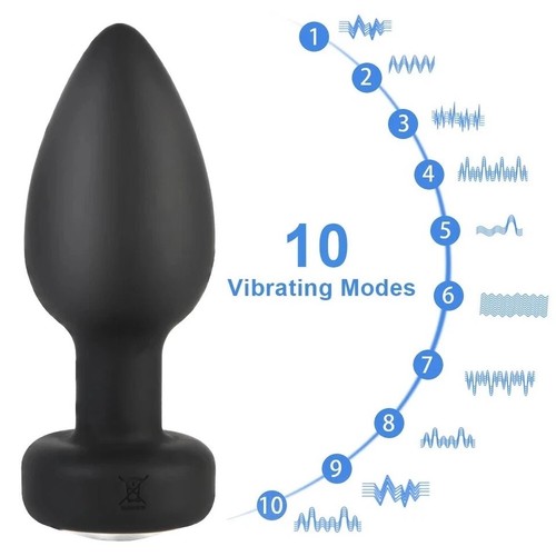 Remote control anal butt plug - anal,