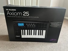 M-Audio Axiom 25 MIDI Controller - Tested & Working