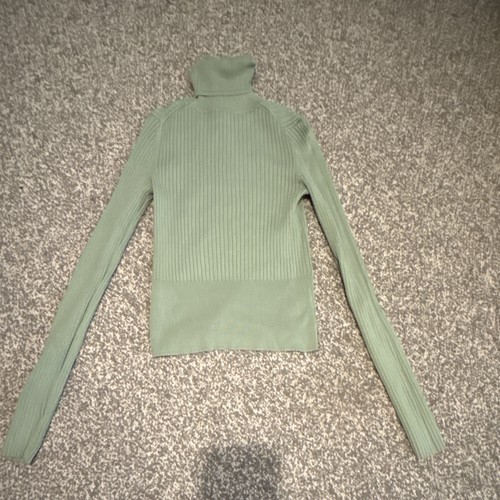 Zara green roll neck - zara,