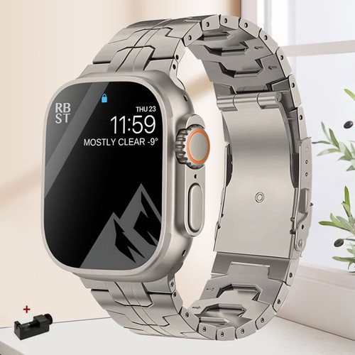 Titanium metal band strap - metal,