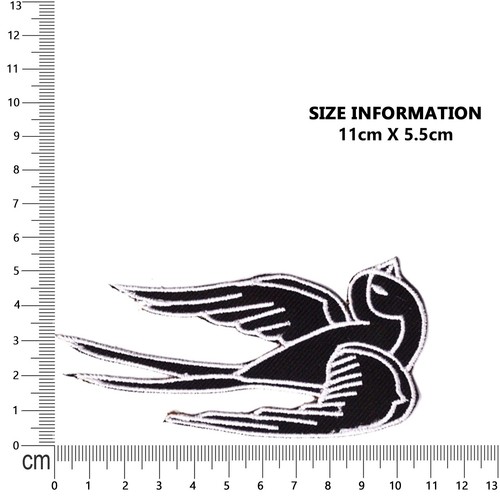 Black swallow bird iron - swallow,
