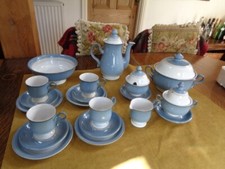 Denby Blue Castille  1 LIDED