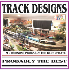 Model Train OO Gauge Hornby Model Train Plans – CAD Layout Designs USB