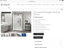 Kudos Pinnacle 8 Corner Shower Enclosure 1600 X 800.