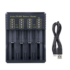 Smart USB Battery Charger for