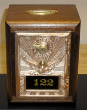 Antique Post Office Box Door