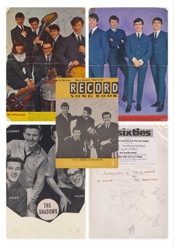 Small collection 1960s pop - collection, of