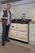 Renovated oven aga - oven, range