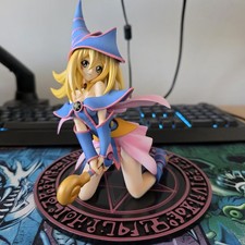 KOTOBUKIYA Yu-Gi-Oh Dark Black Magician Girl Figure 1/7 Scale - Used with Box