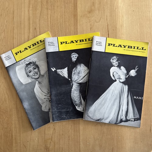 Mame playbill set winter - playbill,